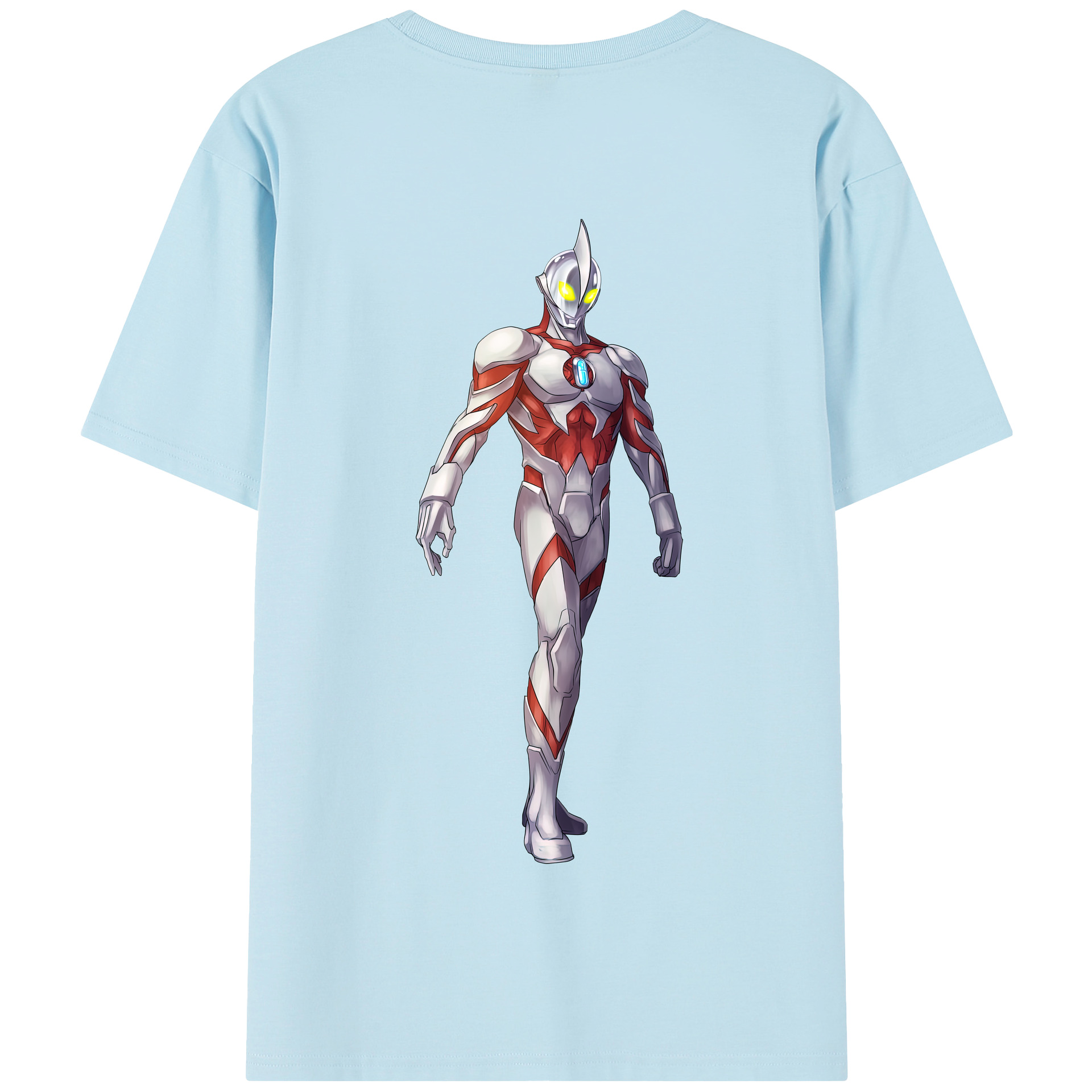 （画像用） ウルトラマン Ultraman 綿100％半袖Tシャツ（背面プリント）
